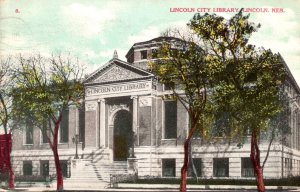 Nebraska Lincoln City Library 1909