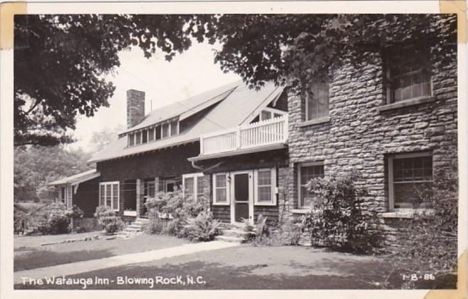 North Carolina Blowing Rock The Watauga Inn Real Photo