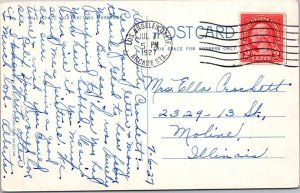 Postcard MONUMENT SCENE Ponca City Oklahoma OK AM4068