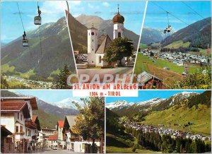 Modern Postcard St Anton am Arlberg