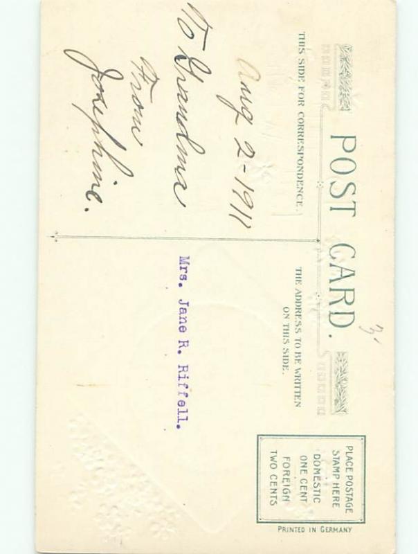 Divided-Back BEAUTIFUL FLOWERS SCENE Great Postcard AA2421