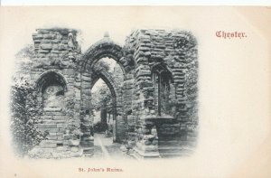 Cheshire Postcard - St John's Ruins - Chester - Ref 978A