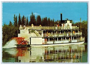 Fairbanks Alaska Postcard Riverboat Discovery Cruises Chena Tanama Rivers c1960