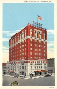 Hotel Alexander Hagerstown, Maryland MD s 