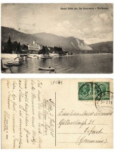 CPA AK Grand Hotel des Iles Borromees e MOTTARONE ITALY (508406)