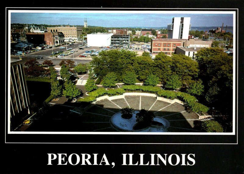 Illinois Peoria Panoramic View