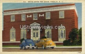 US Post Office - Franklin, North Carolina NC  