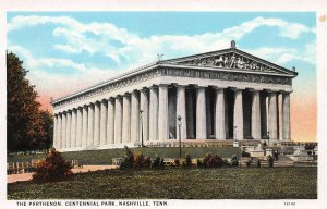 The Parthenon, Centennial Park, Nashville, Tennessee, Early Postcard, Unused