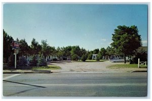 c1950's Nob Hill Court Hotel Restaurant Entrance Colorado Springs CO Postcard