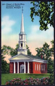 Chapel of Martha-Mary,Greenfield Village,MI