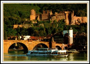 Old Bridge and Castle,Heidelburg,Germany