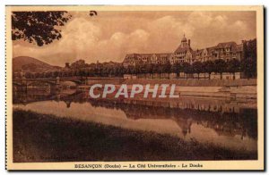 Besancon - The Cite Universitaire - The Doubs Old Postcard