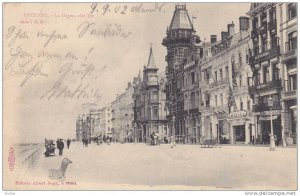 La Digue, Cote Est, Street View, Ostende (West Flanders), Belgium, PU-1902