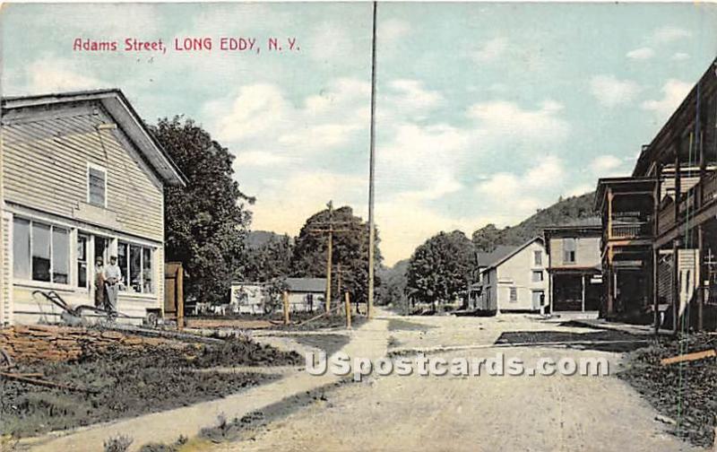 Adams Street Long Eddy NY 1910