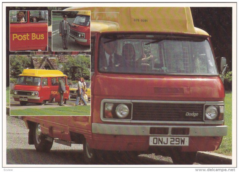 LEIGH, England, 1950-1970's; A Postbus Photographed