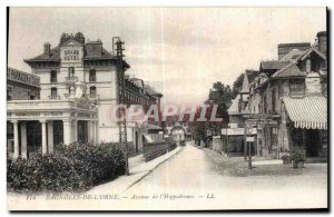 Old Postcard Bagnoles De L Orne Avenue I Hippodrome