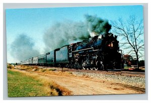 Vintage 1981 Postcard Southern Railway Locomotive Traveling in Alto GA