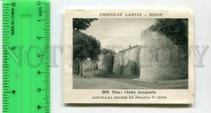 428236 FRANCE Dax Advertising Chocolat Lanvin Dijon card