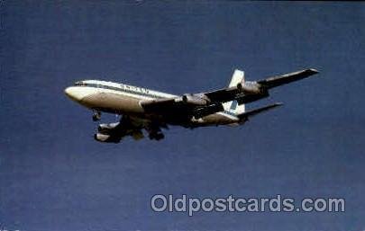 United Airlines Boeing 720 Airplane, Aviation, Unused 