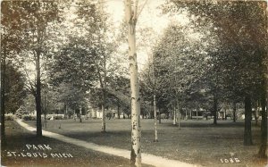 Postcard RPPC C-1910 Michigan St. Louis Park #1035 MI24-1110