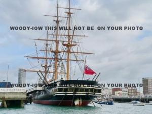 mp163 - HMS Warrior at Portsmouth - photograph 6x4