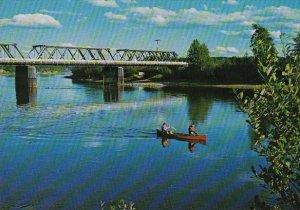 Canada British Columbia Vanderhoof Yellowhead Highway 16 West Bridge