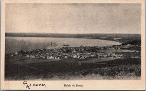Chile Bahia de Rosas Vintage Postcard C140