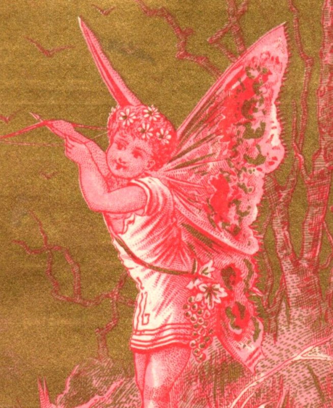 1880s Eclipse Wringer Co. Spring Mattresses Prices Fantasy Fairy P162 