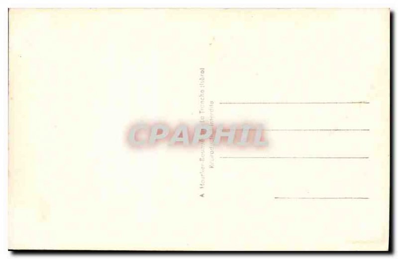 Old Postcard Refuge Cezanne (1874) and White rule