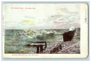 C.1900-07 Off Kemper Hall, Kenosha, Wis. Postcard P172