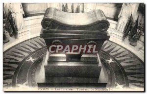 Old Postcard Paris Les Invalides Napoleon's Tomb 1