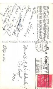 D43/ Pittsburgh Pennsylvania RPPC Postcard 1955 East Liberty Presbyterian Church