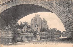 BF6440 l abbaye sous le point solesmes france     France