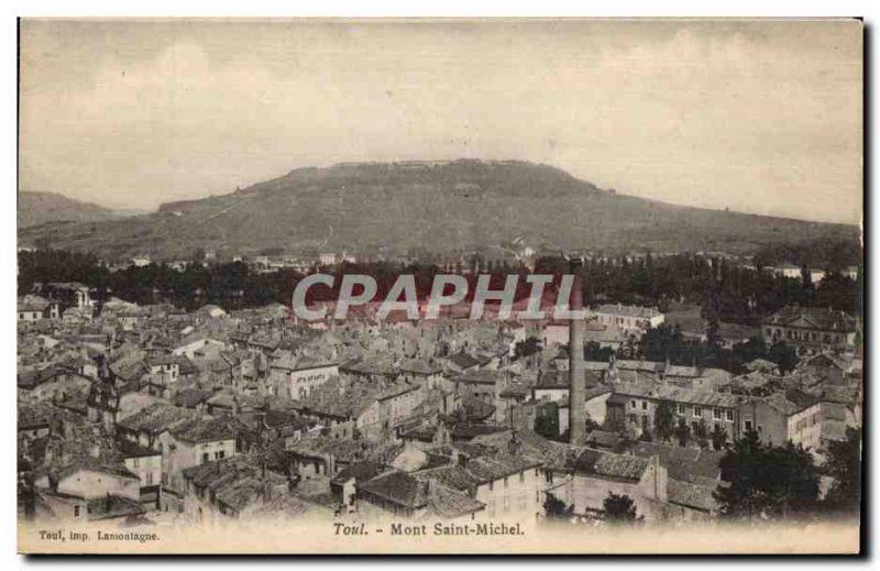 Toul - Mont Saint Michel - Old Postcard