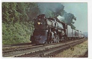 Burlington Northern Railroad Train 5632 Prescott Wisconsin postcard