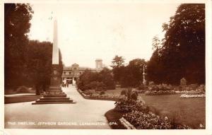 BR96538 the obelisk jephson gardens leamington spa real photo  uk