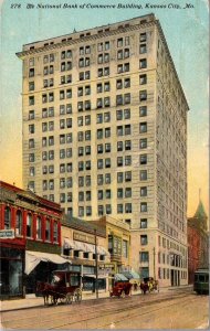 Postcard The National Bank of Commerce Building in Kansas City, Missouri