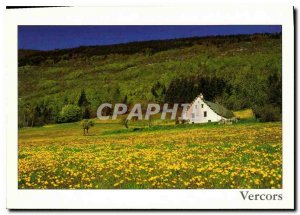 Postcard Modern Four Vercors Mountains Spring