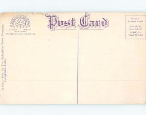 Divided-Back BRIDGE SCENE Springfield Massachusetts MA H9059