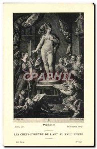 Old Postcard The Heads of 39oeuvre & # & # 39art the 18th Pygmalion Eisen Fro...