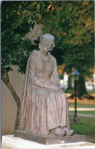 postcard St. Martinville Louisiana - Evangeline Monument