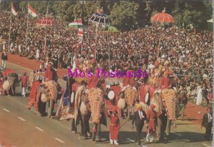 Animals Postcard - Elephants, Republic Day Parade, New Delhi, India  RR20750