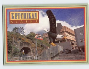 Postcard Thundering Wings, Ketchikan, Alaska