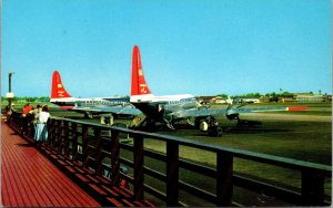 PC Boeing Stratocruisers Airplanes St Paul Metropolitan Airport Minnesota~135214