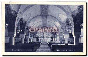 Old Postcard Basilica De Lisieux The general view crypt