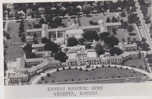 Kansas Wichita Kansas Masonic Home Real Photo