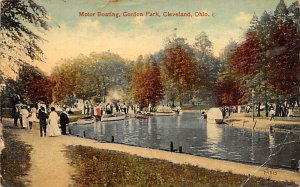 Motor Boating, Gordon Park Cleveland, Ohio OH