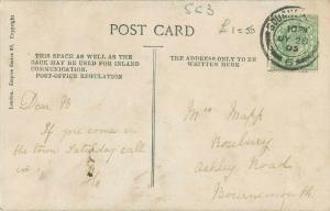 Edwardian english actress and singer Miss Marie Studholme early postcards x 2