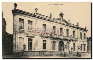 Old Postcard Uzes City Hotel