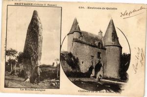 CPA Environs de QUINTIN-La Roche Longue-Chateau de la Noe Seche (230731)